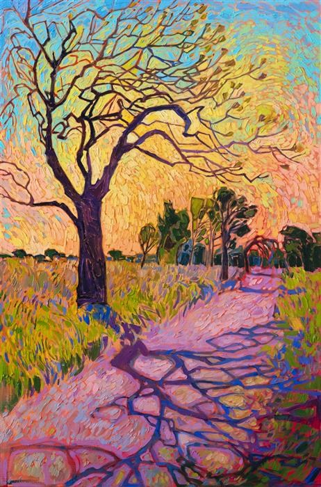 Erin Hanson painting Crystal Impressions