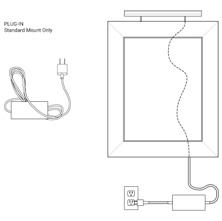 plug-in standard mount only