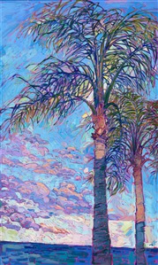 Painting Tropical Palms