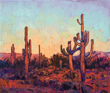 Painting Saguaro Color