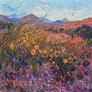 Painting Big Bend Blooms