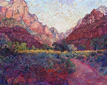 Painting Zion Trail