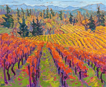 Painting October Vines