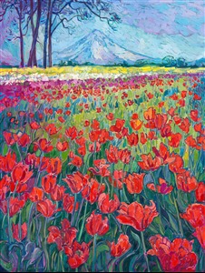 Painting Hood Tulips