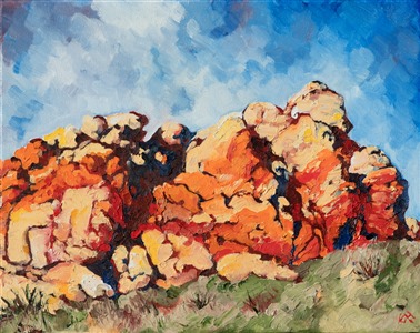 Painting Red Rock Nevada