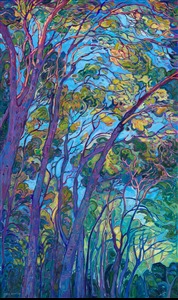 Painting Cezanne's Pines
