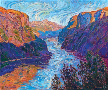 Painting Stegastein View