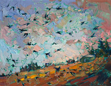 Painting Flight of Crows
