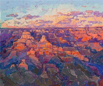 Painting Canyon Dawn