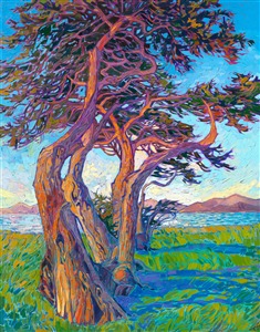 Painting Dancing Cypress