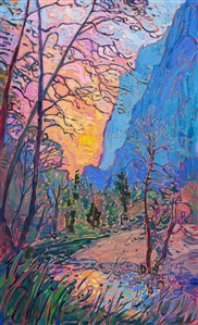 Painting Yosemite Glow