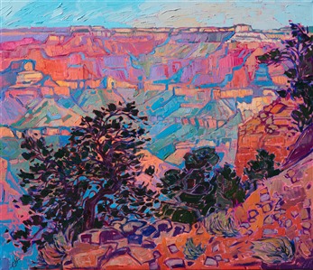 Painting Canyon Rainbow