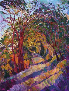 Painting Path in the Oaks