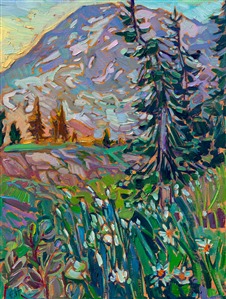 Painting Rainier Peak