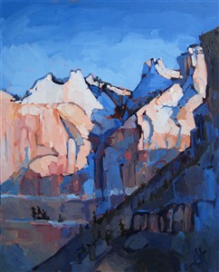 Painting Zion Dawn