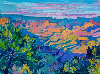 Painting Grand Canyon Dawn
