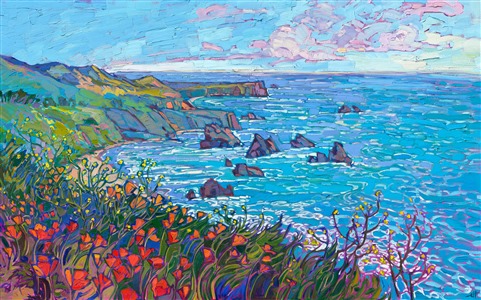Painting Wildflower Coast