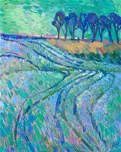 Painting Fields of Flax