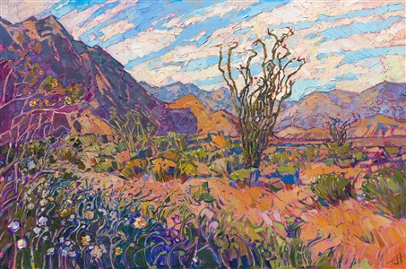 Painting Ocotillo Spring