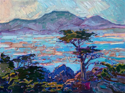 Painting Lone Cypress II