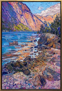 Painting Fjord Light