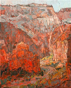 Painting Angels Landing