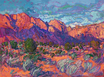 Painting Kayenta Sands