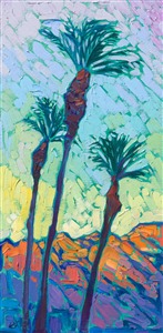 Painting La Quinta Date Palms