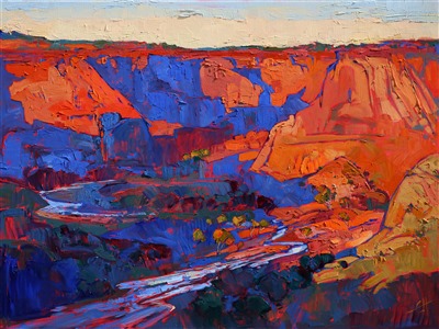 Painting Canyon Wash