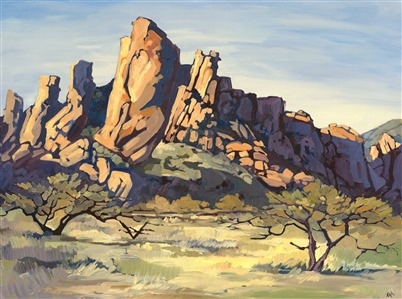 Painting Utah Shadows