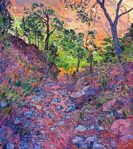 Painting Canyon de Chelly Wash