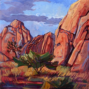 Painting Red Boulders