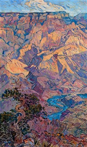 Painting Dawning Canyon