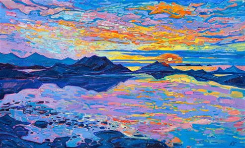 Painting Norway Lights