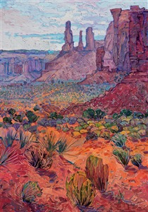 Painting Monument Buttes