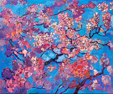 Painting Sakura Sunset