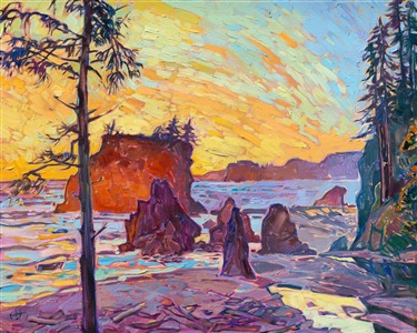 Painting Ruby Beach