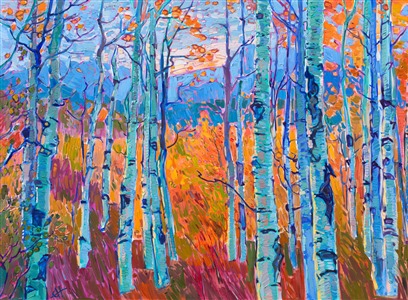 Painting Aspen Hues