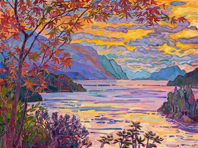 Painting Illuminated Fjords