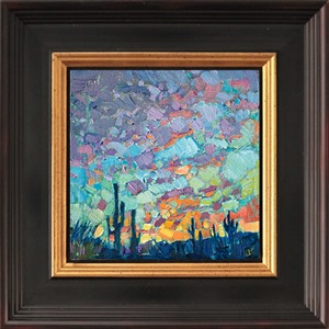 Painting Saguaro Sunset (Petite)