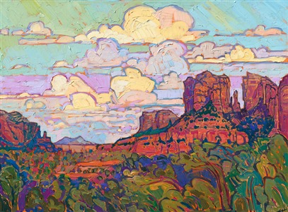 Painting Sedona Sky