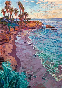 Painting La Jolla Dawn