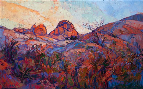 Painting Dawn at Joshua