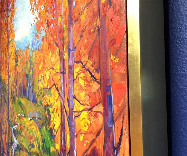 Framed oil painting, available from The Erin Hanson Gallery in Glendale CA