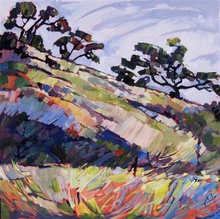 Malibu Creek State Park original oil painting by Erin Hanson 