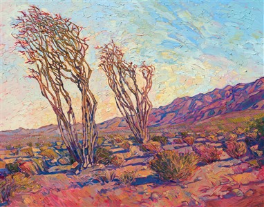 Painting Ocotillo Light