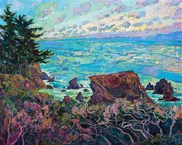 Painting Mendocino Coast