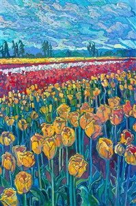 Painting Northwest Tulips