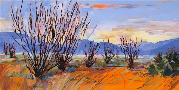 Painting Ocotillo Rainbow