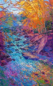 Painting Lighted Brook